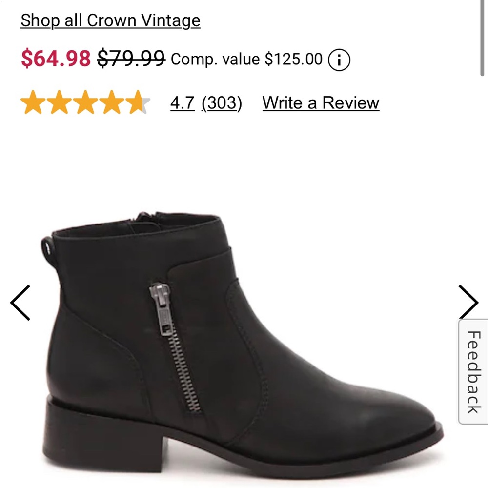 Crown vintage Cathy bootie. Worn only a couple times.